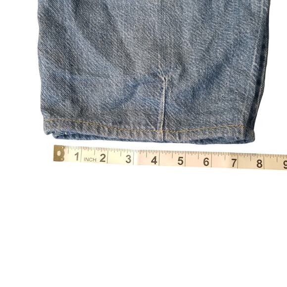 Anthropologie Pilcro The Breaker Barrel Leg Jeans Womens Size 25 - Picture 13 of 13